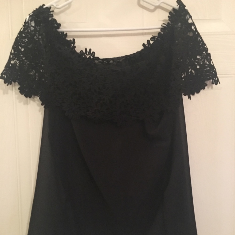 💥Black nice lace shirt💥